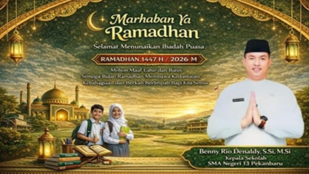 Ketua MKKS SMA Pekanbaru: Ramadan adalah Momentum Perkuat Integritas, Karakter dan  Nilai Spritual