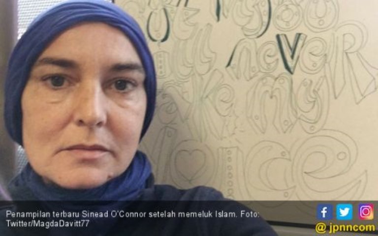 Alhamdulillah, Sinead O'Connor Masuk Islam
