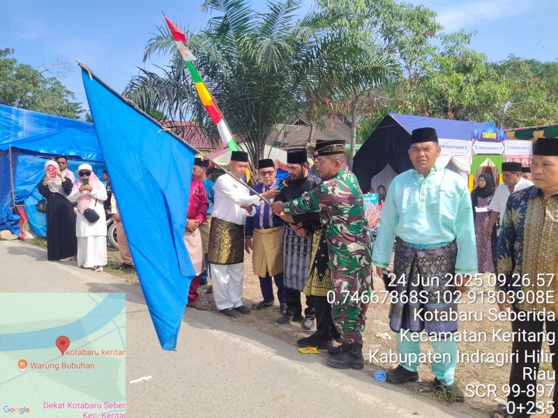 MTQ Ke-7 Tingkat Dusun Desa Kota Baru Seberida: Babinsa Koramil 09/Kemuning: Jadikan Ajang Silaturahmi dan Peningkatan Kualitas Ibadah