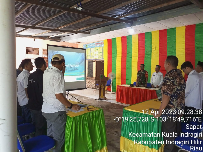 Danramil 04/Kuindra Dampingi Rapat Koordinasi Fasilitator Forum Konsultasi Publik