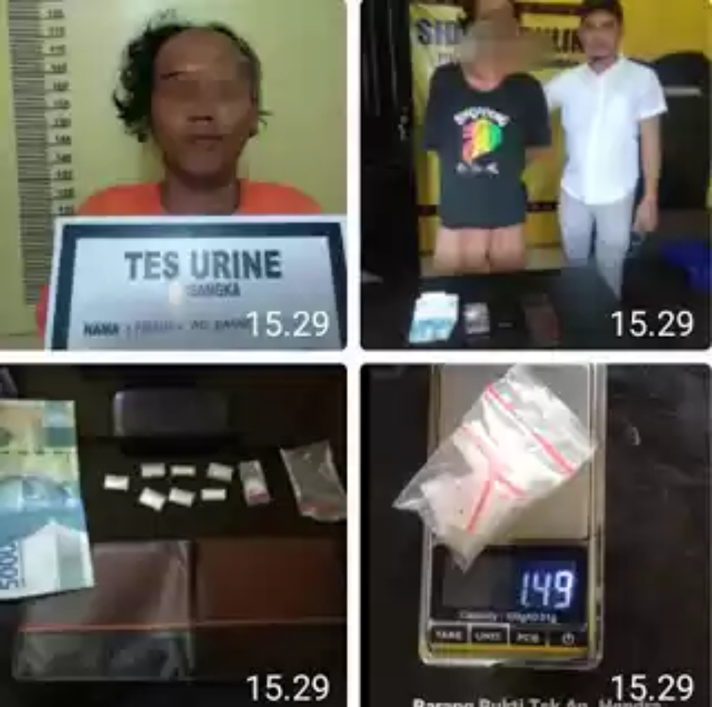 Transaksi Narkoba di Rumah, Pelaku Langsung di Sergap Polisi