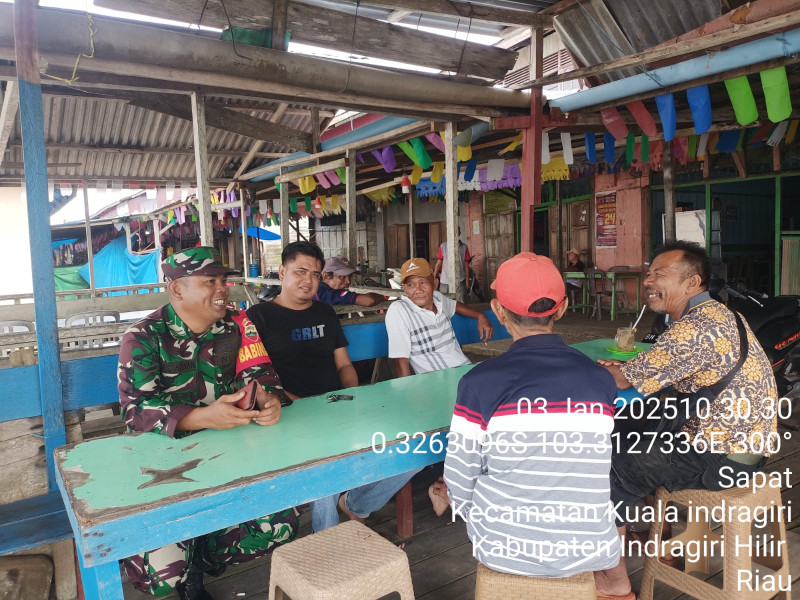 Komsos Babinsa Koramil 04/Kuindra, Penguatan Nilai-Nilai Pancasila di Masyarakat