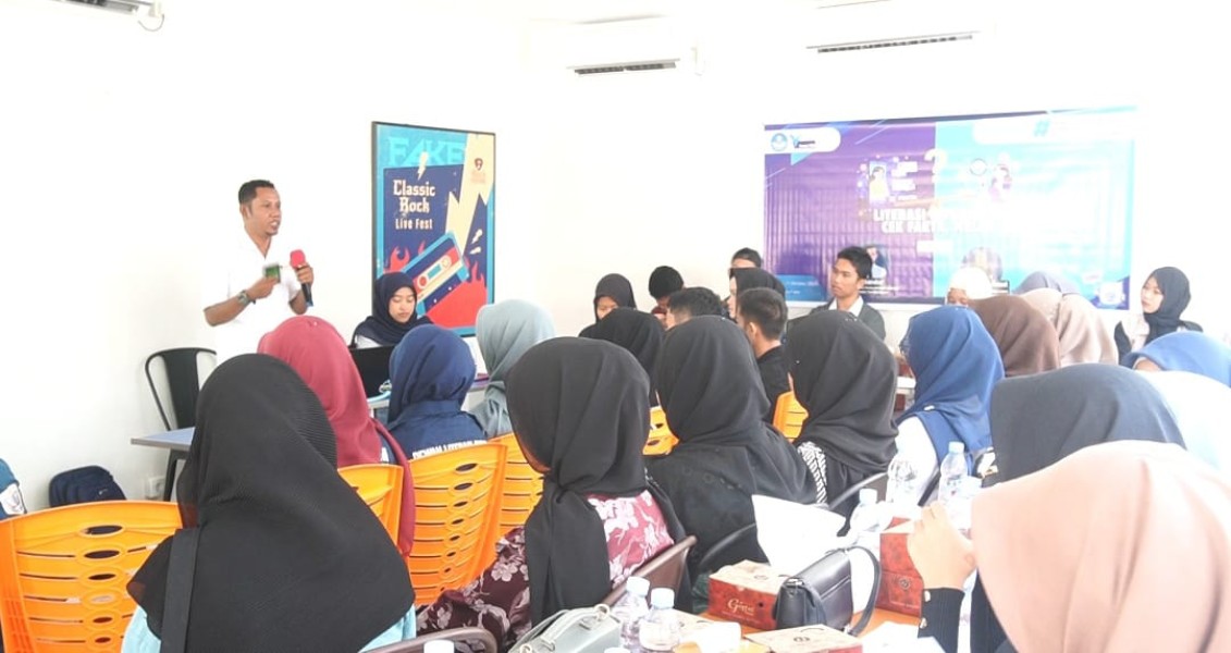 TBM Asmaraloka Gelar Literasi Informasi Dihadiri 54 Pelajaran Inhil