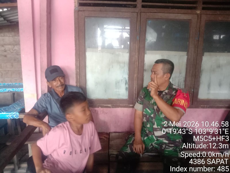 Untuk Sapat yang Berjiwa Patriot: Serka Surachman, Komsos Wadah Silaturahmi dan Cinta Tanah Air di Kampung Pancasila