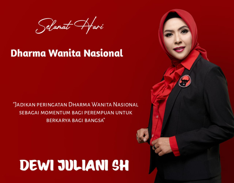 Peringati Hari Dharma Wanita Nasional, Dewi Juliani Sebut Wanita Adalah Gender Terkuat