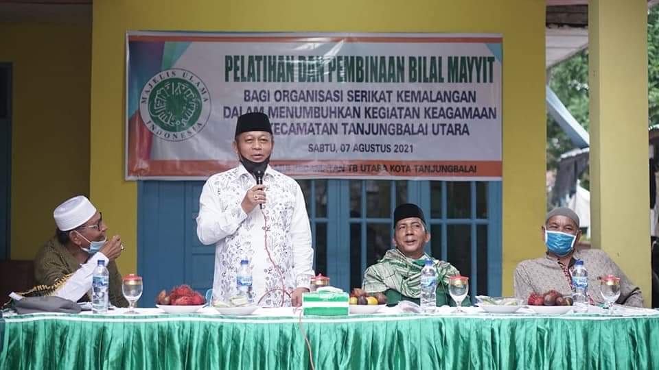 Plt Wali Kota Tanjungbalai Membuka Pelatihan dan Pembinaan Bilal Mayit DP MUI Tanjungbalai Utara Plt Wali Kota Tanjungbalai Membuka Pelatihan dan Pembinaan Bilal Mayit DP MUI Tanjungbalai Utara