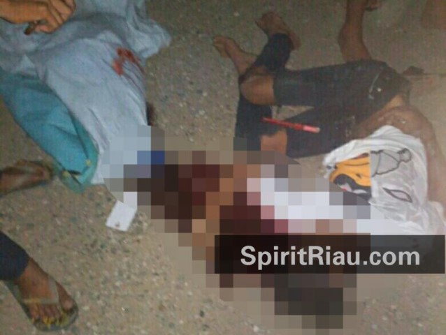 Dihantam Pick Up, Remaja di Bagan Batu ini Tewas Bersimbah Darah