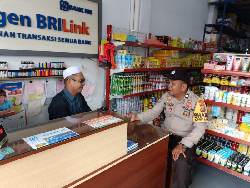 Jaga Hubungan Baik, Bhabinkamtibmas Desa Belantaraya Melaksanakan Komsos Dengan Warga Binaan