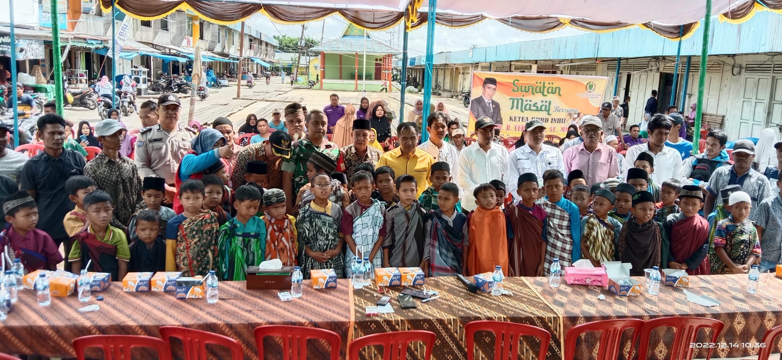 Khitan Massal di Desa Simpang Gaung, Kehadiran Ferryandi Disambut Baik Oleh Masyarakat