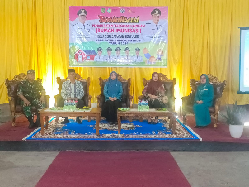 Danramil 03/Tpl Hadiri Kegiatan Sosialisasi Pemanfaatan Pelacakan Imunisasi Desa Se-Kecamatan Tempuling