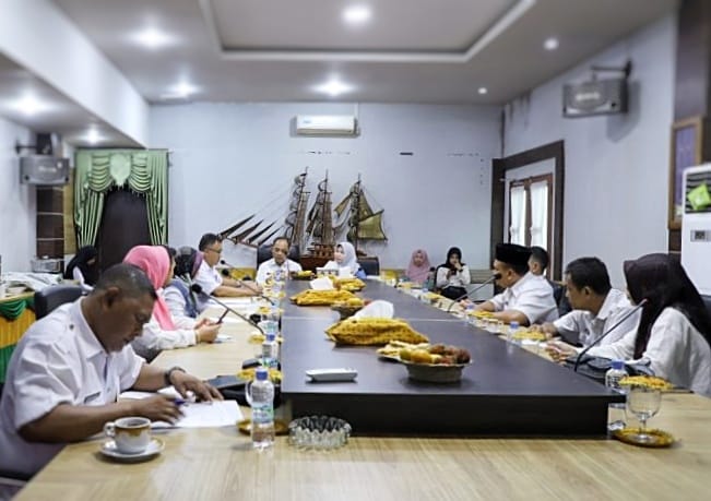 Tingkatkan Produksi Batik dan Tenun, Dekranasda Gelar Rapat Bersama Pj. Bupati Inhil