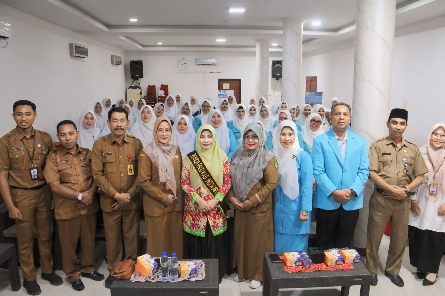 Pj Ketua PKK Inhil Buka Secara Resmi Bimtek Penguatan Gerakan Transisi PAUD