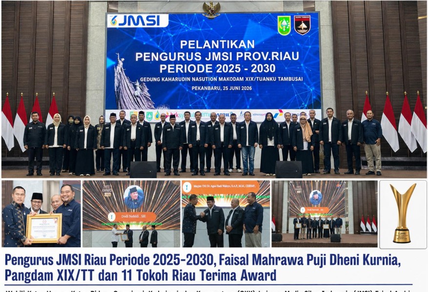 JMSI Riau Perkuat Sinergi dengan TNI, Pengurus Baru Resmi Dilantik di Pekanbaru