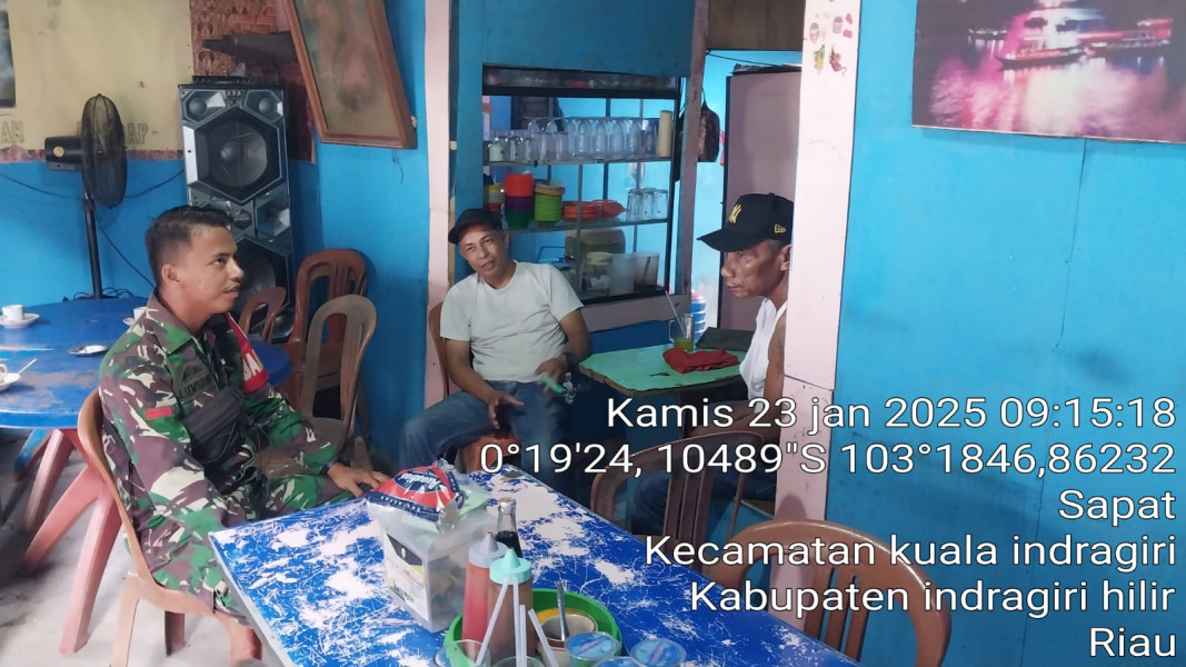 Komsos Babinsa: Membangun Kerjasama yang Erat antara Babinsa dan Masyarakat Kuindra