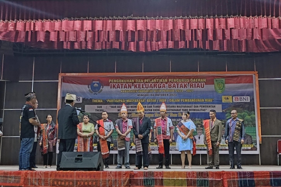 Resmi Dilantik, Marbun dan Janes Nahkodai IKBR Inhil