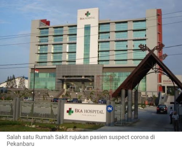 Catat..! Ini Daftar Rumah Sakit Rujukan Pasien Suspect Corona di Pekanbaru