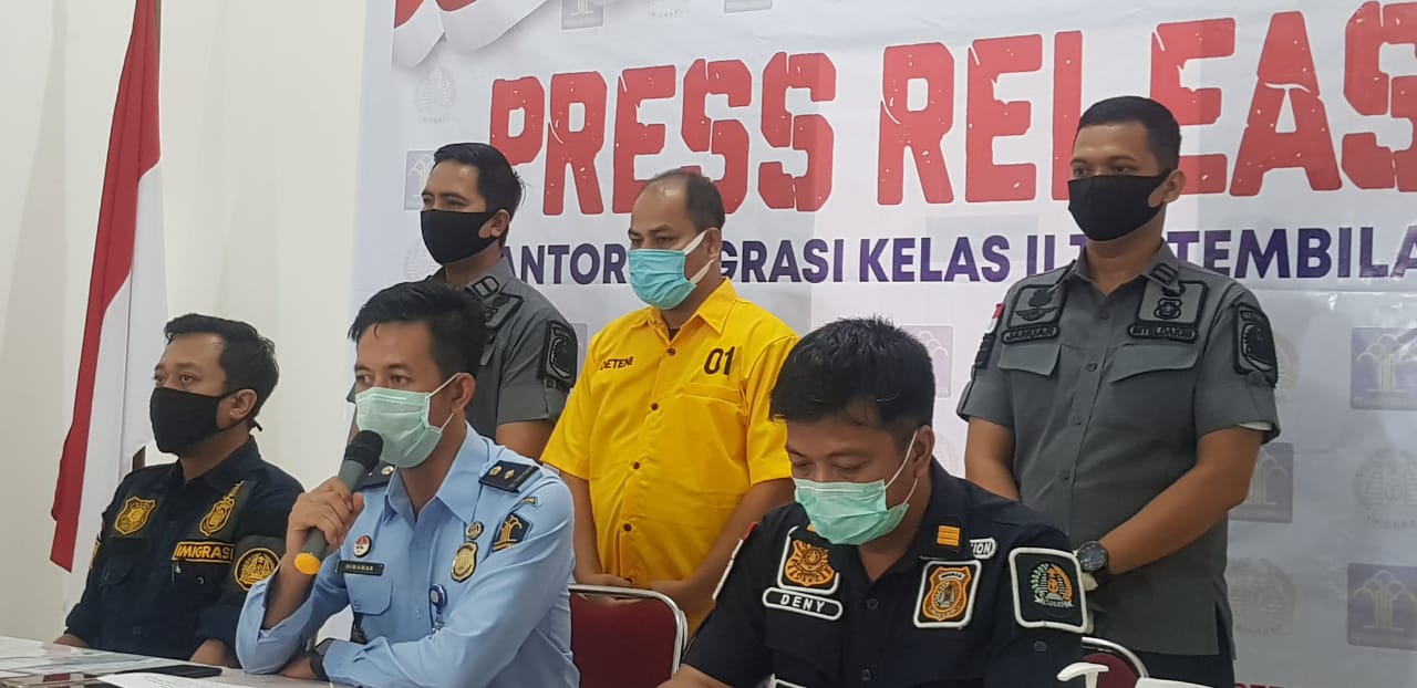 Kantor Imigrasi Kelas II TPI Tembilahan Berhasil Menangkap Pengungsi Rohingya