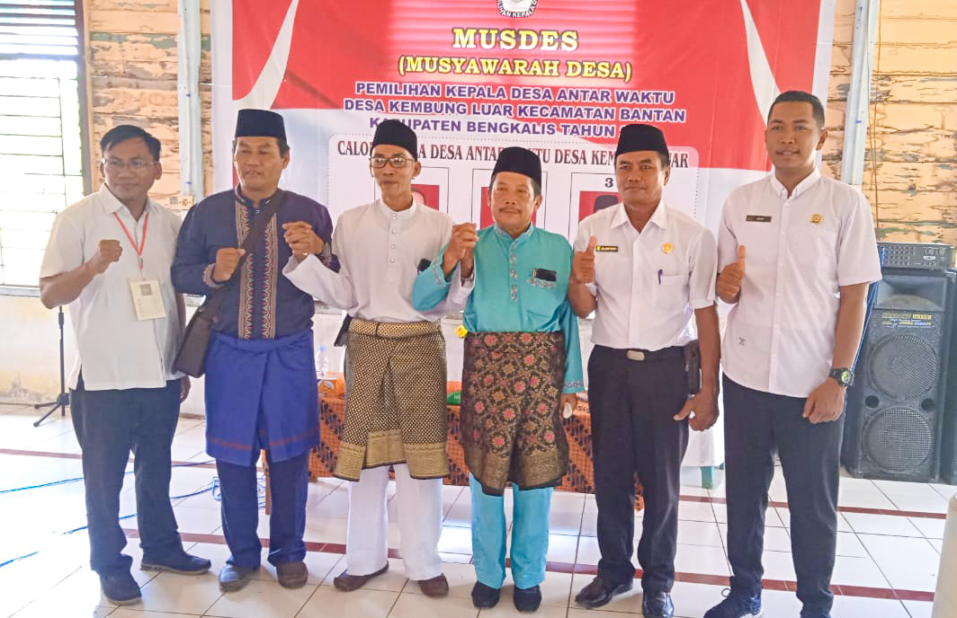 Jamaludin Terpilih Jadi PAW Kades Kembung Luar