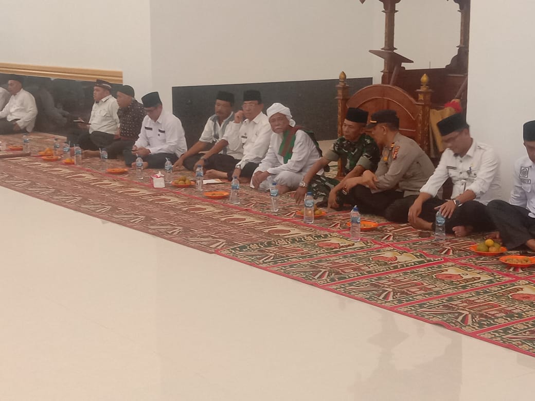Dekat Dengan Rakyat Danramil 03/Tpl Hadiri Tabligh Akbar Dalam Rangka Peresmian Masjid