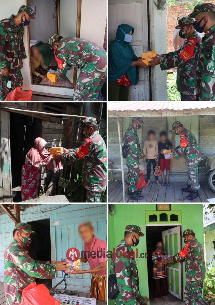 Warga Tembilahan ini Ucapkan Terimakasih kepada Kodim 0314/Inhil