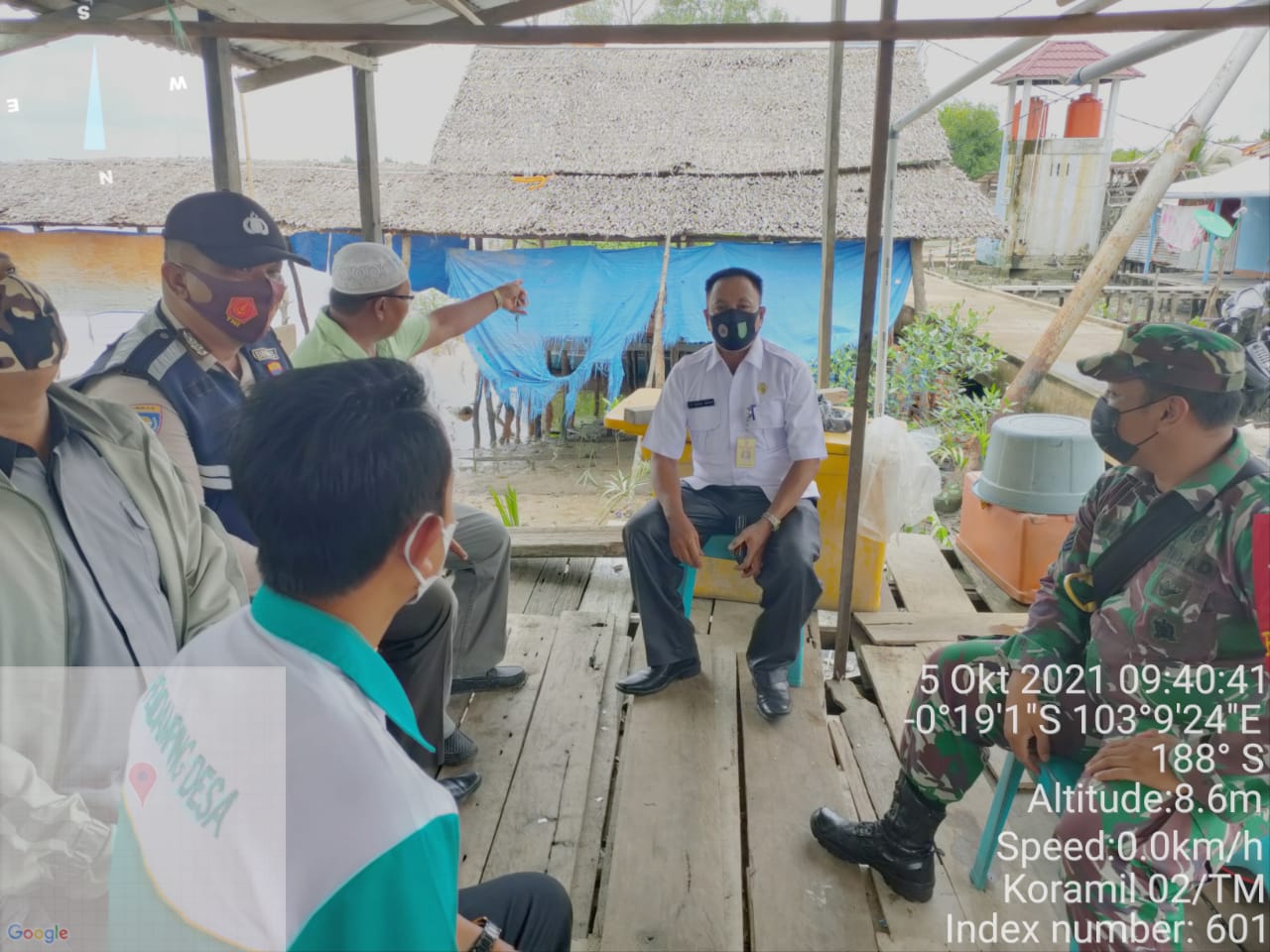 Jalin Silahturrahmi, Serma R Boy Sitompul Lakukan Komsos dengan Aparatur Pemerintahan