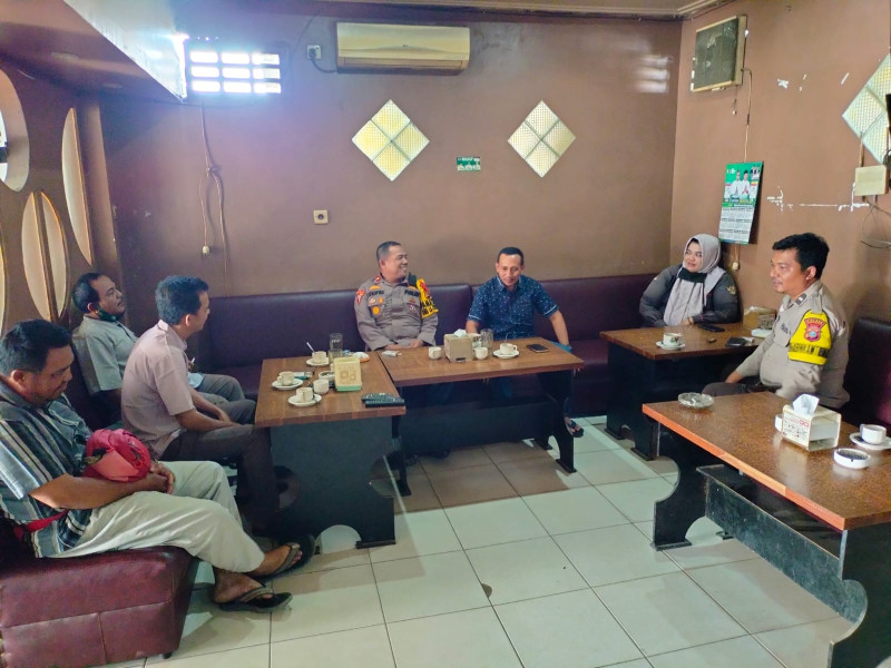 Serukan Pemilu Damai, Ini Yang Dilakukan Polsek Pasir Penyu