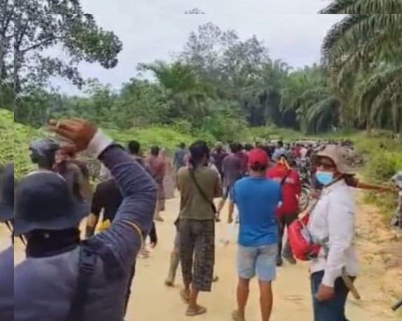 1.500 KK di Inhu Tolak Keras Kebun Sawit Dikuasai KSO PT Agrinas