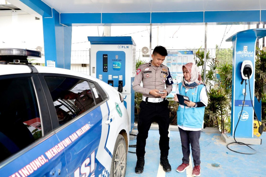 Selama Gelaran HUT RI di IKN, 18 SPKLU PLN Layani 340 Transaksi Pengisian Mobil Listrik
