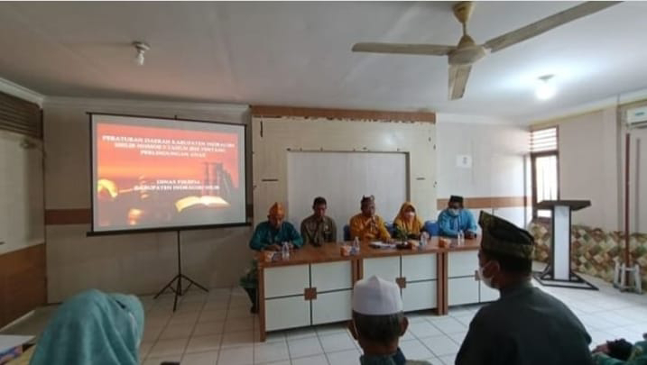 DP2KBP3A Inhil Sosialisasikan Pencegahan dan Penghapusan Tindak Kekerasan Terhadap Anak