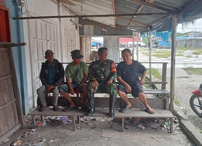 Pro Aktif, Babinsa 03/Tpl Sambangi Warga Binaan