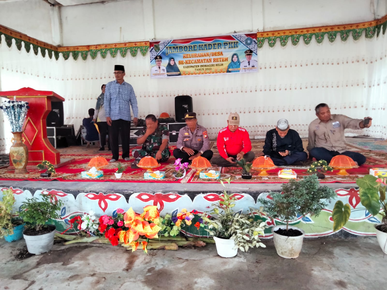 Danramil 07/Reteh Hadiri Kegiatan Jambore PKK Tingkat Kecamatan