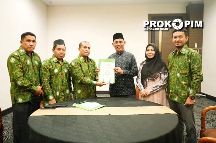 Pj.Bupati Inhil Herman Terima Audiensi DPD PPPI Riau