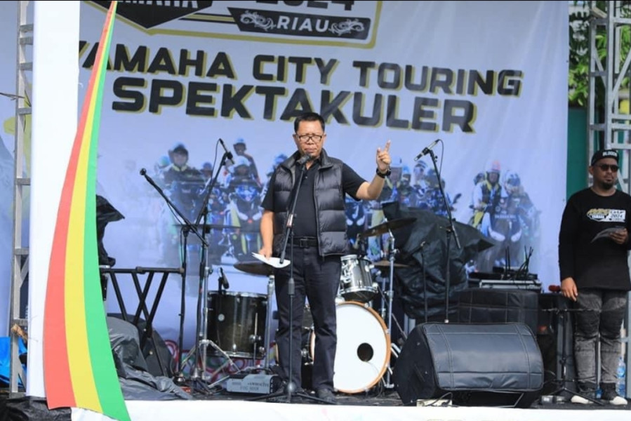 Sekdako Apresiasi Ajang Maxi Day Yamaha 2024 di Kota Pekanbaru