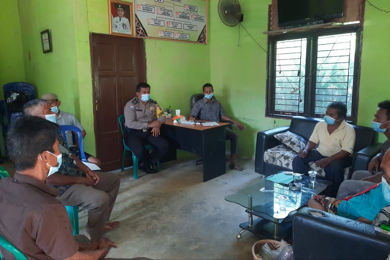 Polres Kuansing Gelar Sosialisasi Pada Operasi Bina Waspada Lancang Kuning 2021