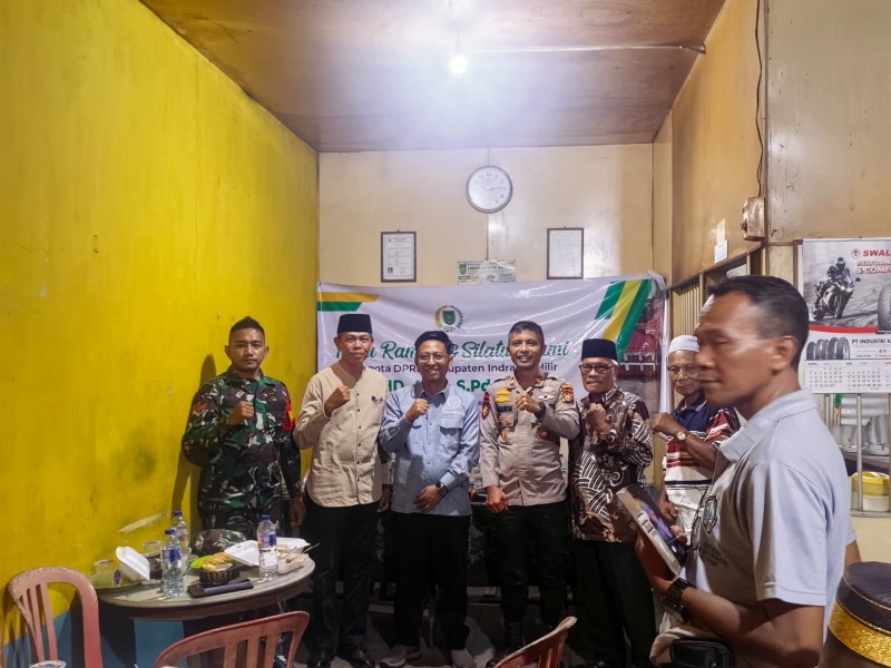 Bukan Sekadar Monitoring, Kapolsek Enok di Reses DPRD: Sinergi TNI-Polri dan Wakil Rakyat untuk Enok