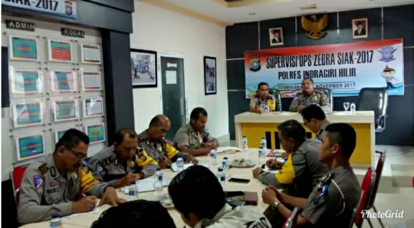 Supervisi Operasi Zebra Siak – 2017 Polda Riau Turunkan Tim ke Polres Inhil, Ini Yang Dilakukannya  Supervisi Operasi Zebra Siak – 2017 Polda Riau Turunkan Tim ke Polres Inhil, Ini Yang Dilakukannya