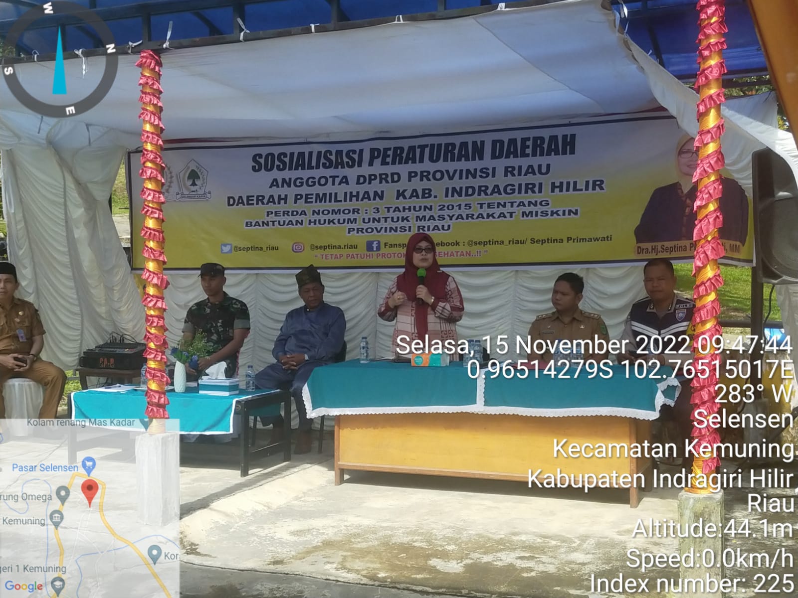 Sosialisasi Peraturan Daerah Oleh Danramil 09/Kemuning