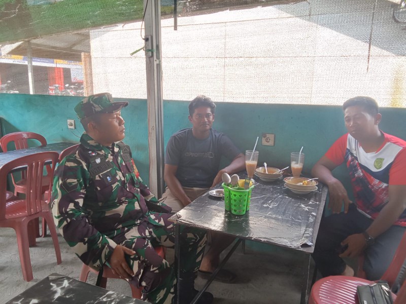 Sertu Wisnu Hartono: Komsos Eratkan Silaturahmi, Tempuling Damai dalam Genggaman