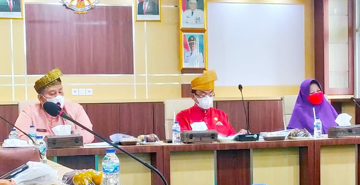 Bupati Inhil Pimpin Rapat MCP Korsupgah KPK 