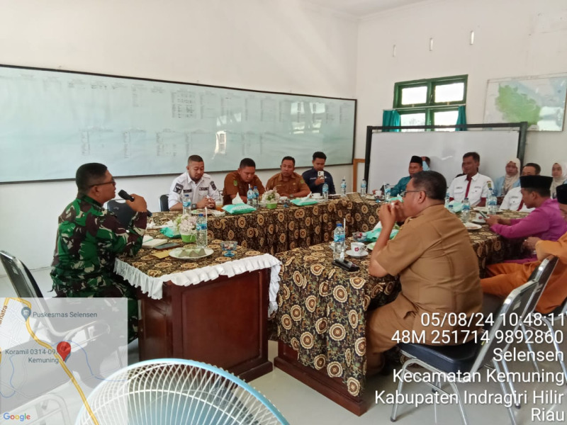Terkait Karhutla, Danramil 09/Kmg Ingatkan Masyarakat Agar Tidak Membakar Lahan dan Hutan di Binaan