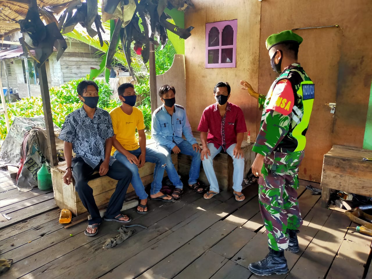 Serda Asrion Lakasnakan Penegakan Disiplin Protokol Kesehatan