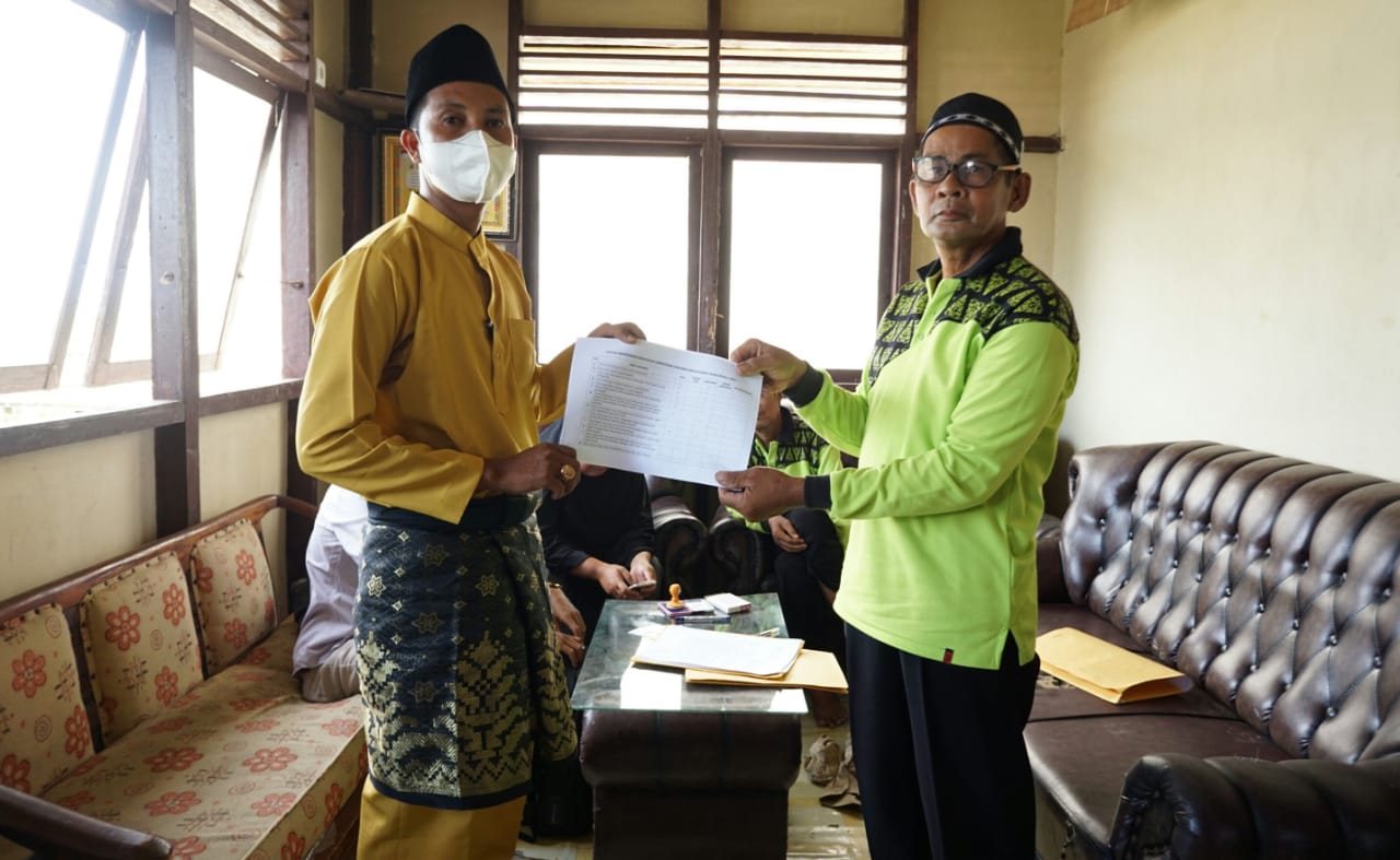 Maju untuk Perubahan Kuala Gaung, Bambang Syahriandri Resmi Mendaftar Jadi Calon Kades