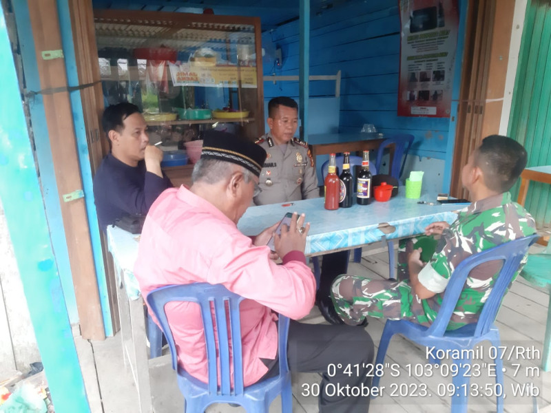 Melalui Komsos, Koramil 07/Reteh Terus Memberikan Informasi Terkait Kenakalan Remaja dan Sosialisasi Bahaya Narkoba