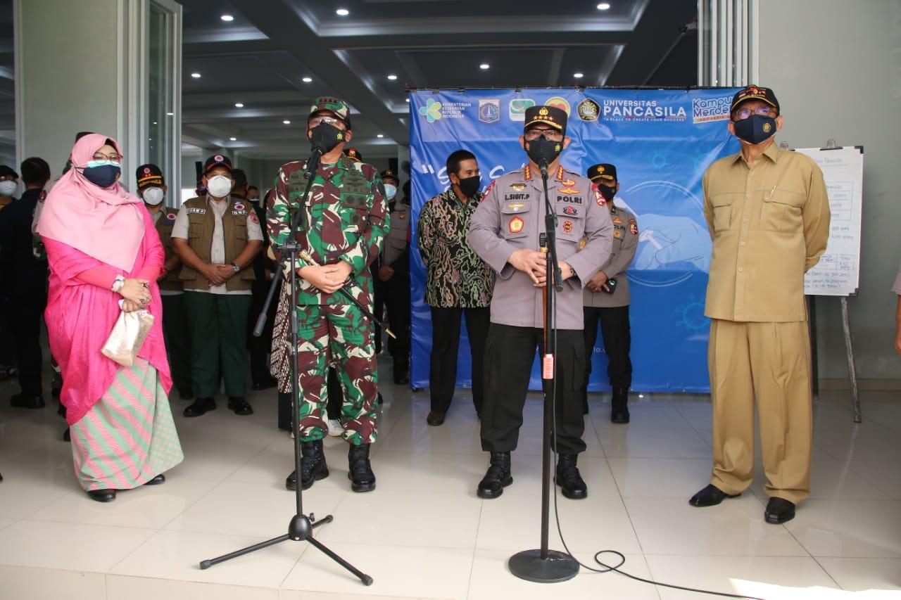 Panglima TNI dan Kapolri Ajak Civitas Akademik,  Pemuda dan Ormas Terlibat Aktif Percepat Vaksinasi