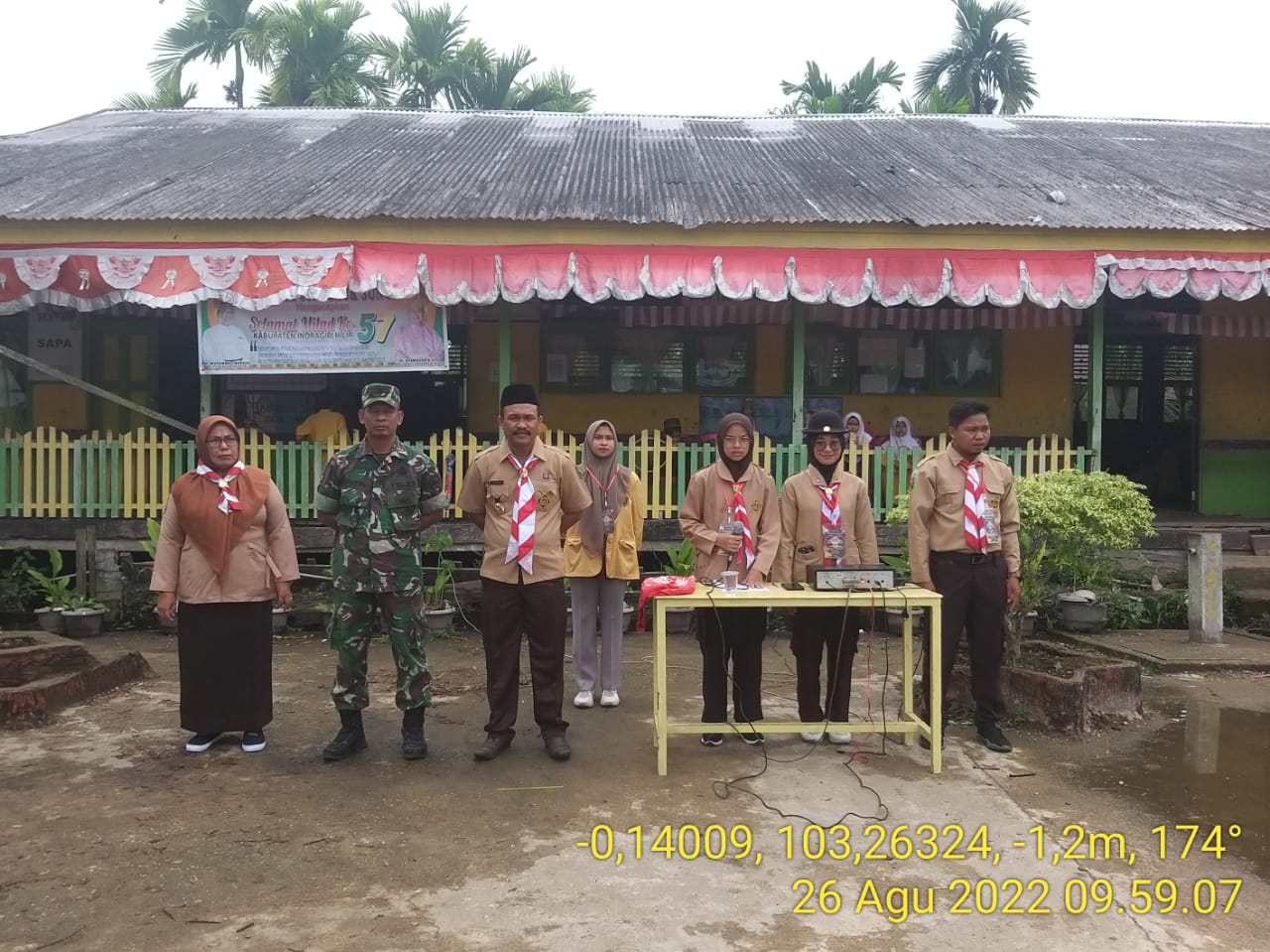 Hadiri Perjusami, Kepala Desa Teluk Sungka Harapkan Dapat Membentuk Generasi Muda Pemimpin Masa Depan