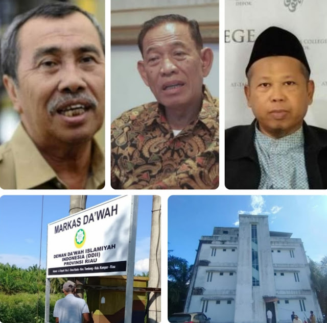 Peresmian Markaz Dakwah DDII di Desa Kuala Kampar Oleh Gubernur Riau