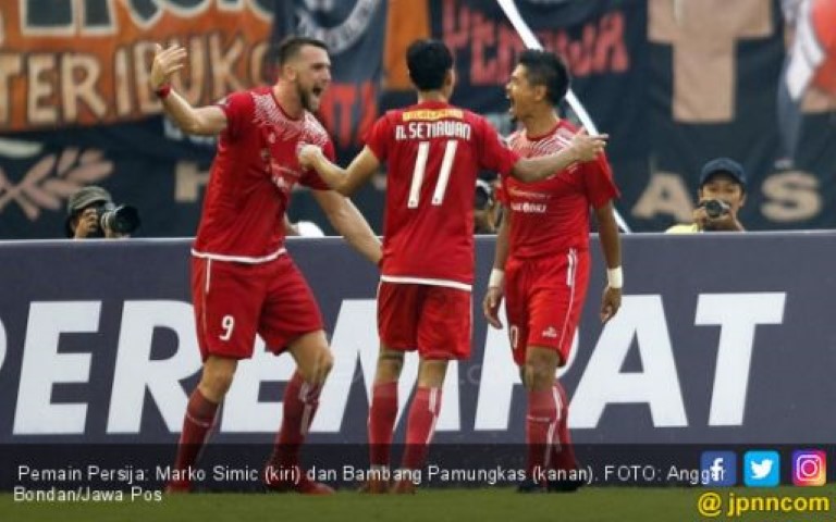 Persija 2 vs 1 Borneo FC: Bambang Pamungkas Masih Ganas