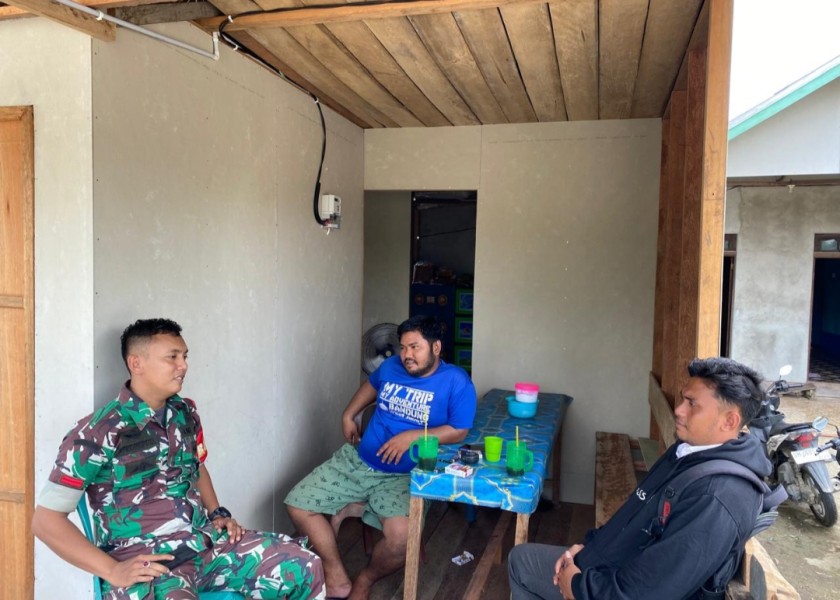 Babinsa 05/Gas: Komsos untuk Menciptakan Wilayah yang Aman dan Kondusif