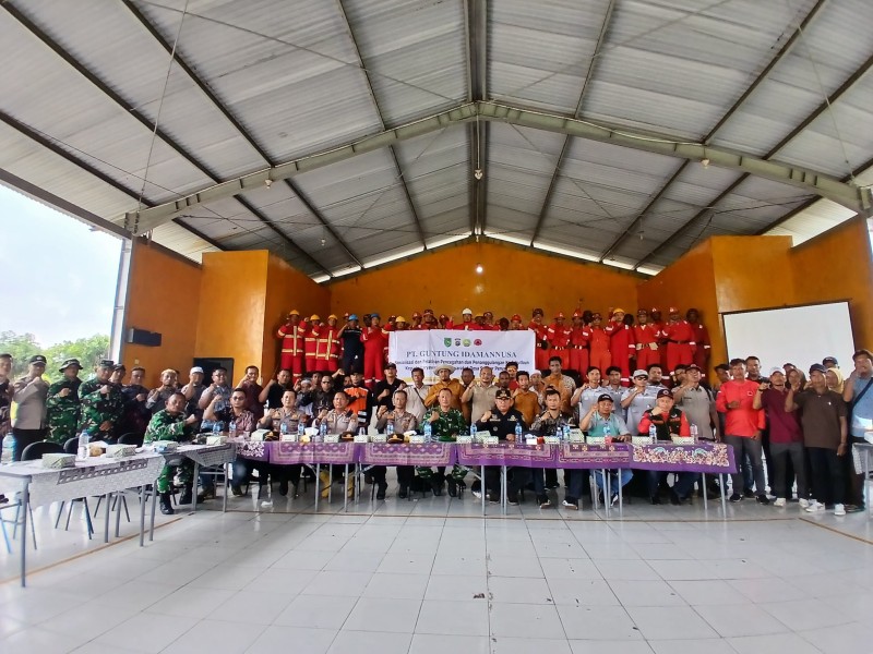 PT GIN Kembali Gelar Sosialsiasi dan Pelatihan Penanggulangan Karlahut