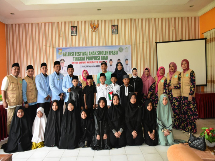 Pj Bupati Kampar Hambali Resmi Buka Seleksi Festival Anak Sholeh
